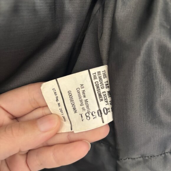 Vtg Petite (XS/S) Hansa Branta by Stearns Goose Down Coat - USA Made, faux fur - Picture 7 of 9